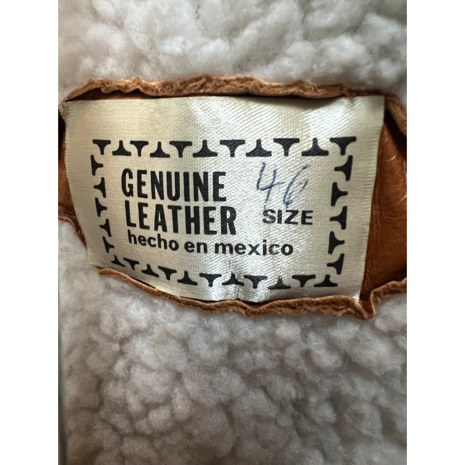 70s Patchwork Leather and Shearling Vest