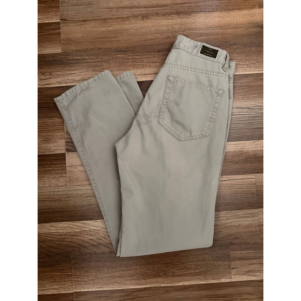 1990s Calvin Klein Khaki Pants | Straight Leg | 28"w