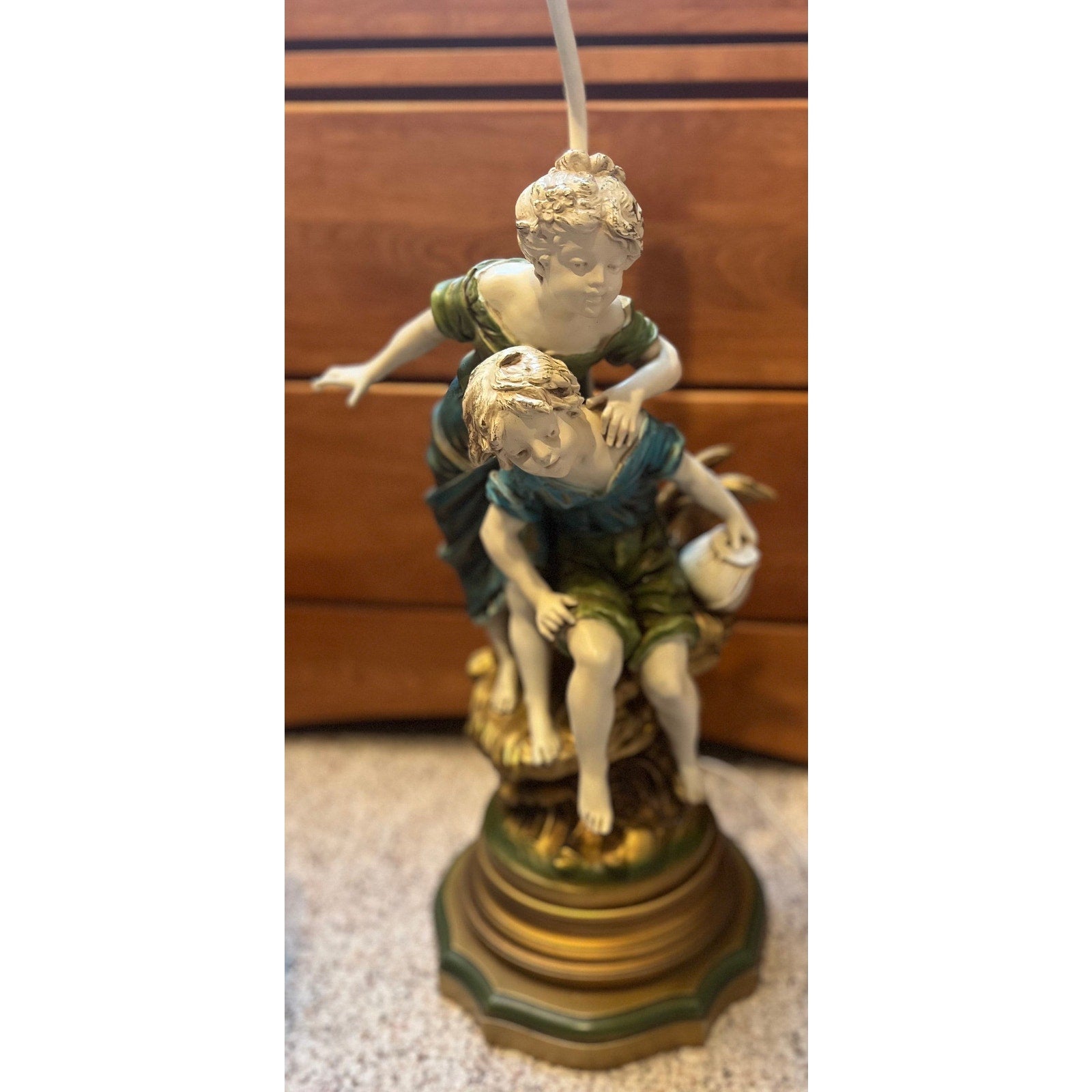 RARE Mid-Century L & F Moreau lamp