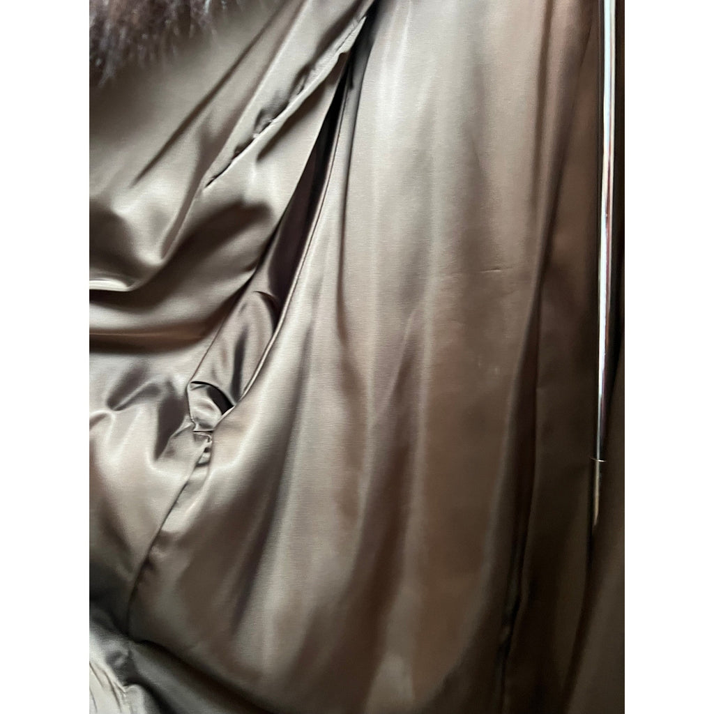 1960s Mink Coat with Fox Trim NWT