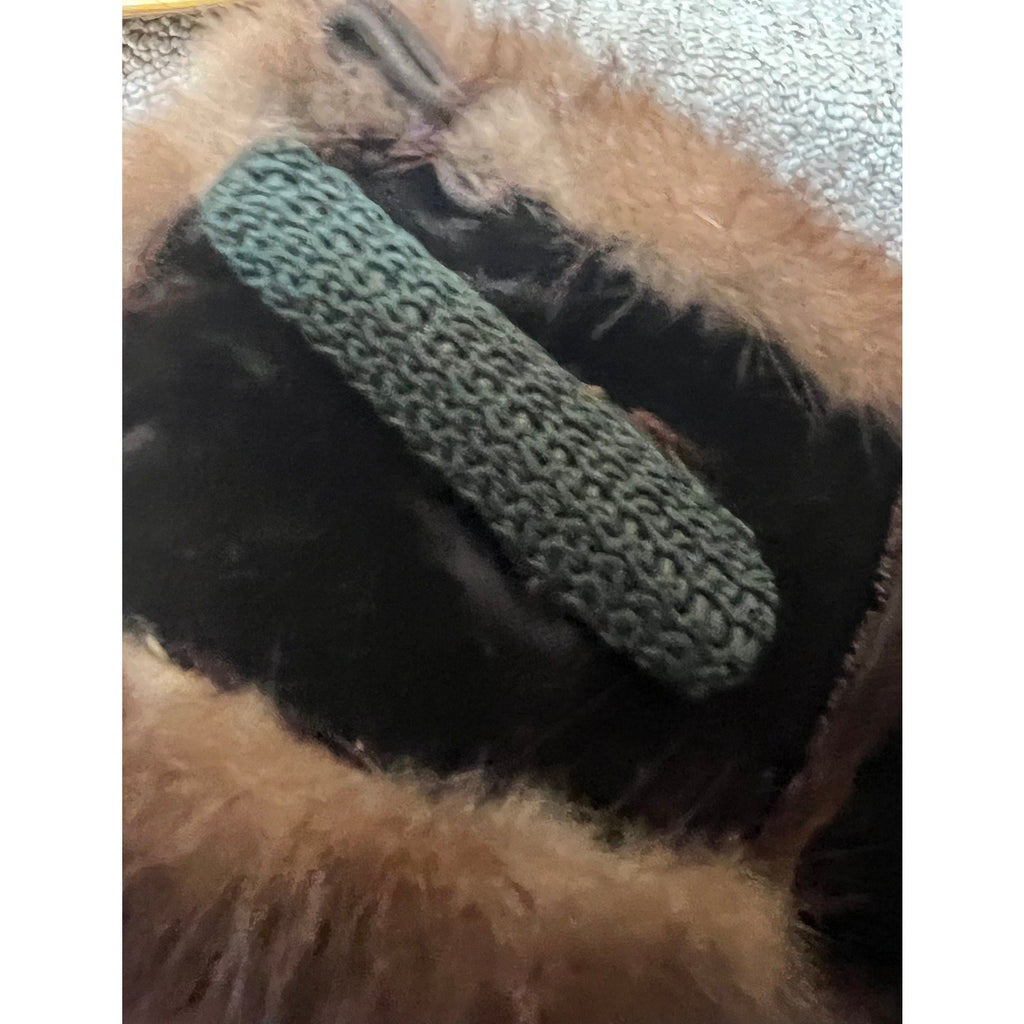 Vintage Brown Mink Collar Stole