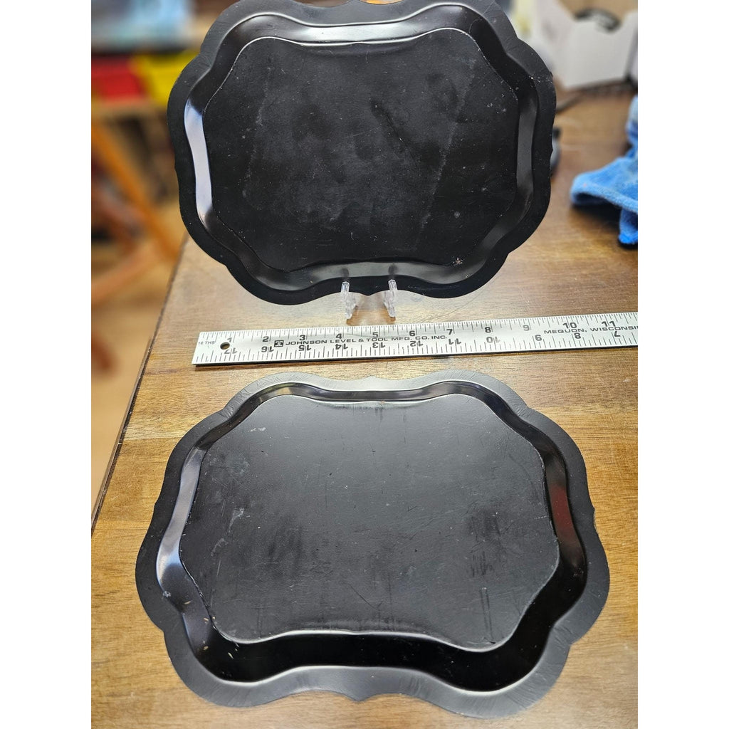 Vintage Tole Serving Trays - Set of 6