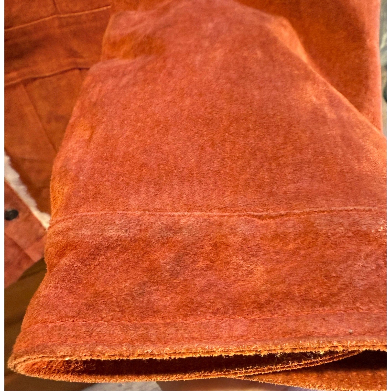 Vintage 90s Wilsons Leather Maxima Suede Sherpa Jacket | Large