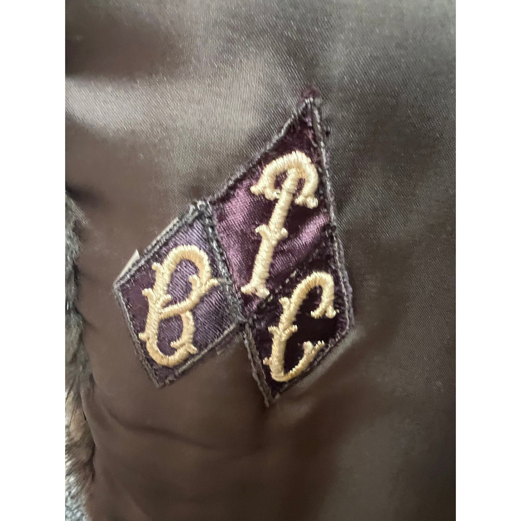 1960s Mink Coat with Fox Trim NWT