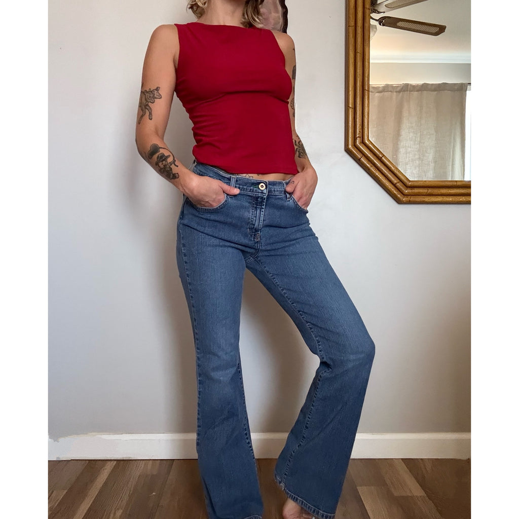Vintage Y2K Tommy Hilfiger Low Rise Bootcut Jeans