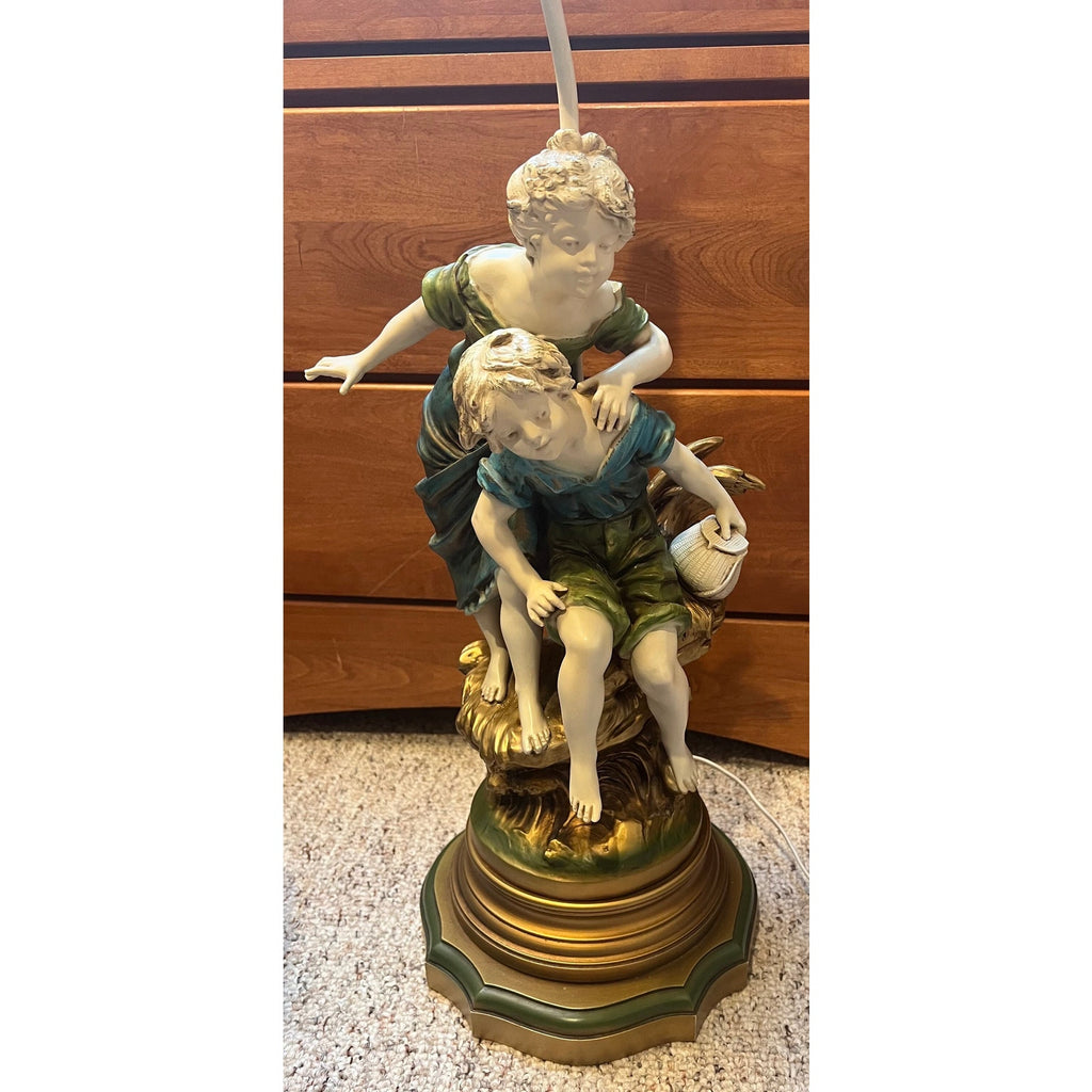 RARE Mid-Century L & F Moreau lamp