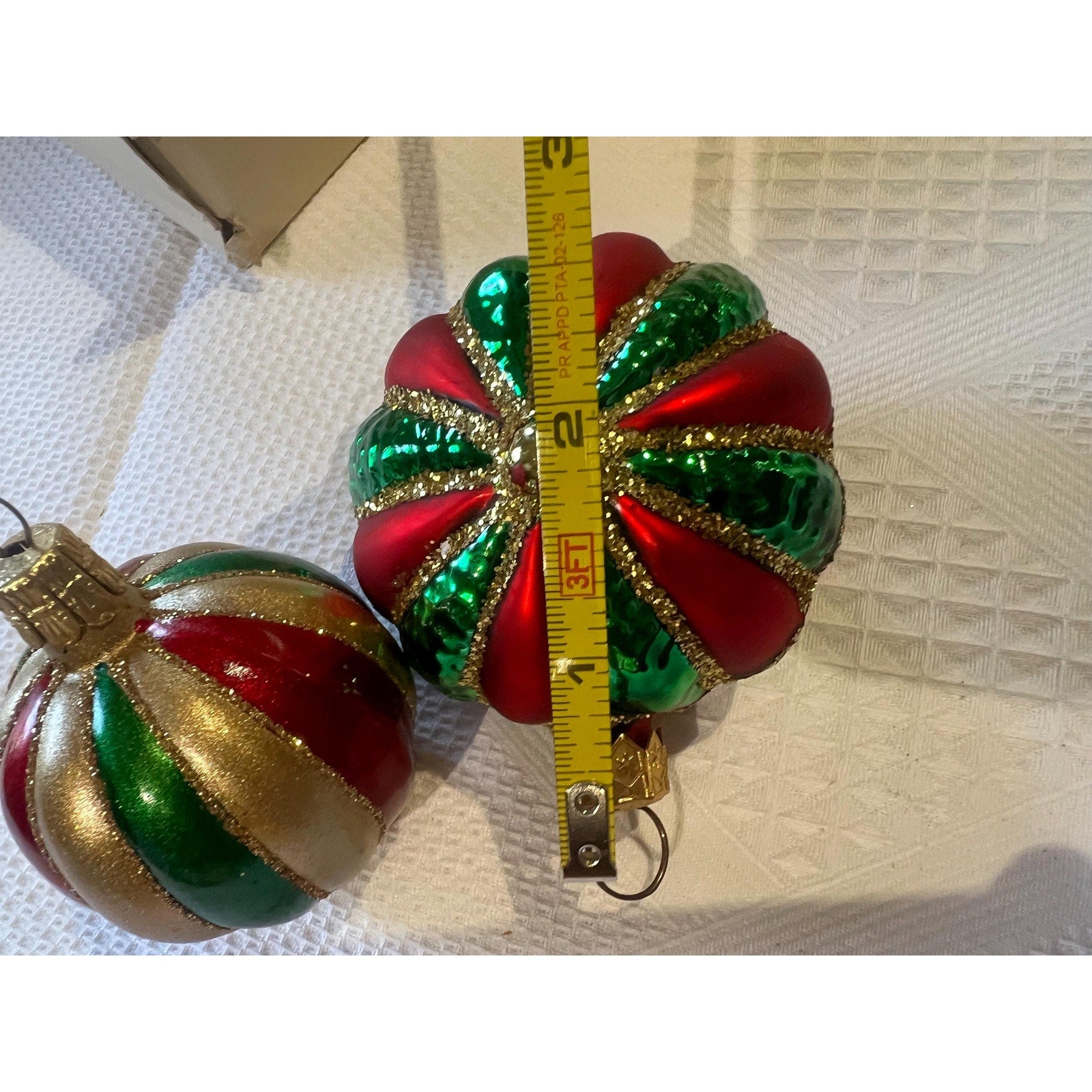 Vintage Shiny Brite Christmas Ornaments, mixed Czech Republic