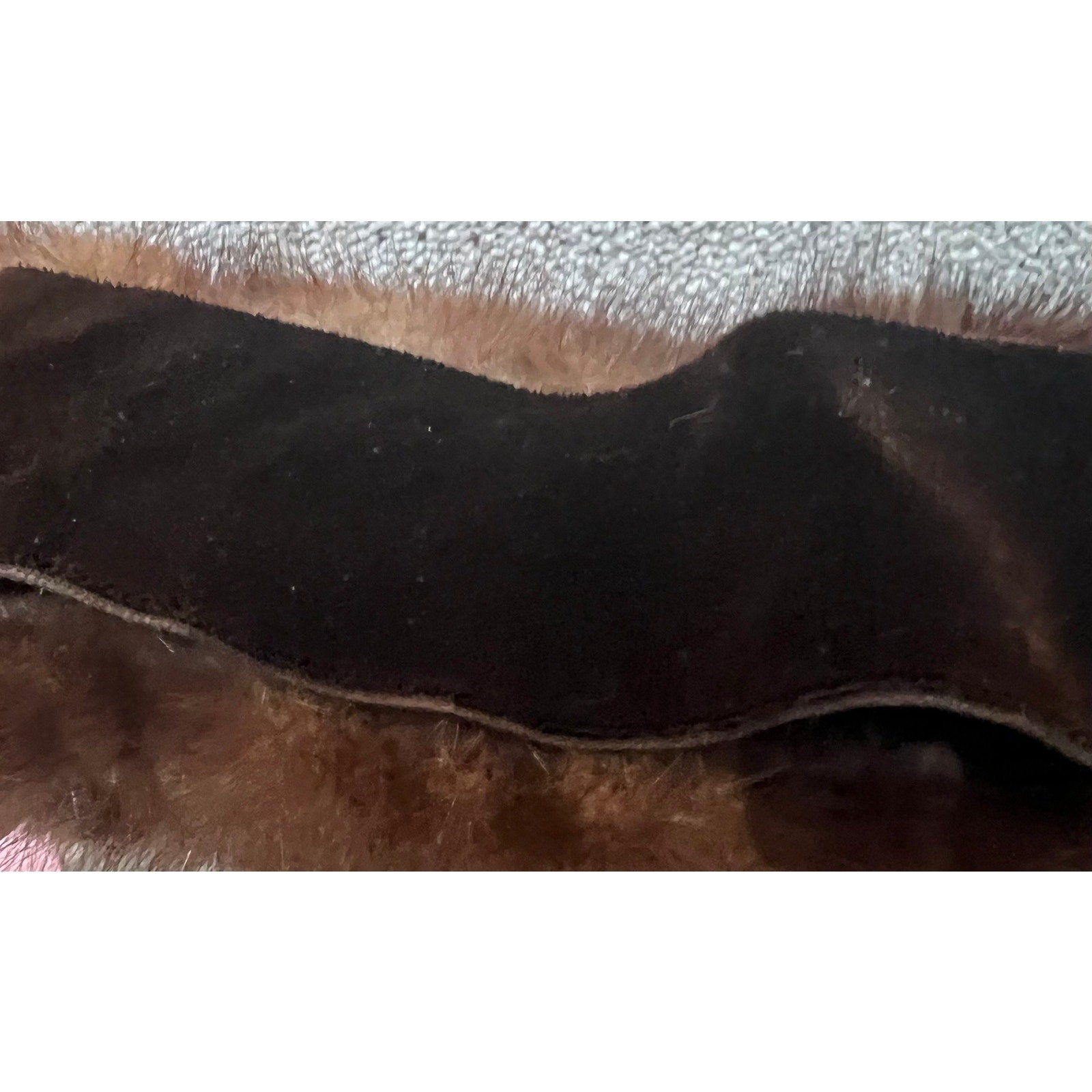 Vintage Brown Mink Collar Stole