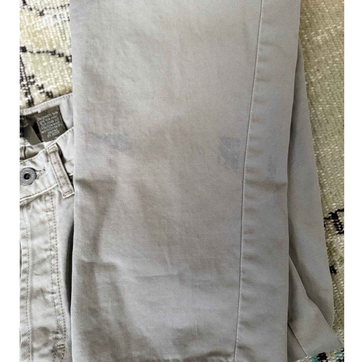 1990s Calvin Klein Khaki Pants | Straight Leg | 28"w