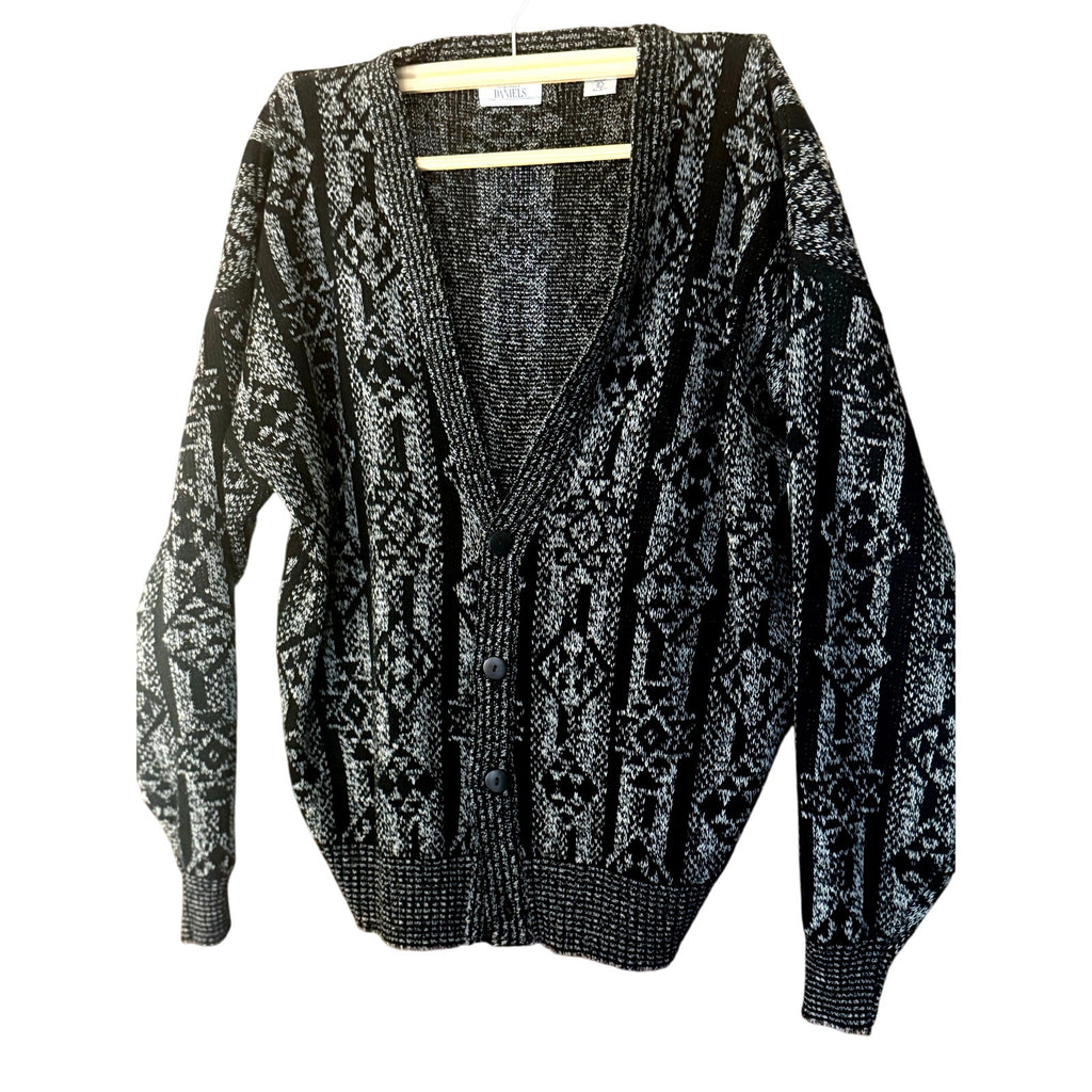 1980s Men’s Jason Daniels Cardigan | Large