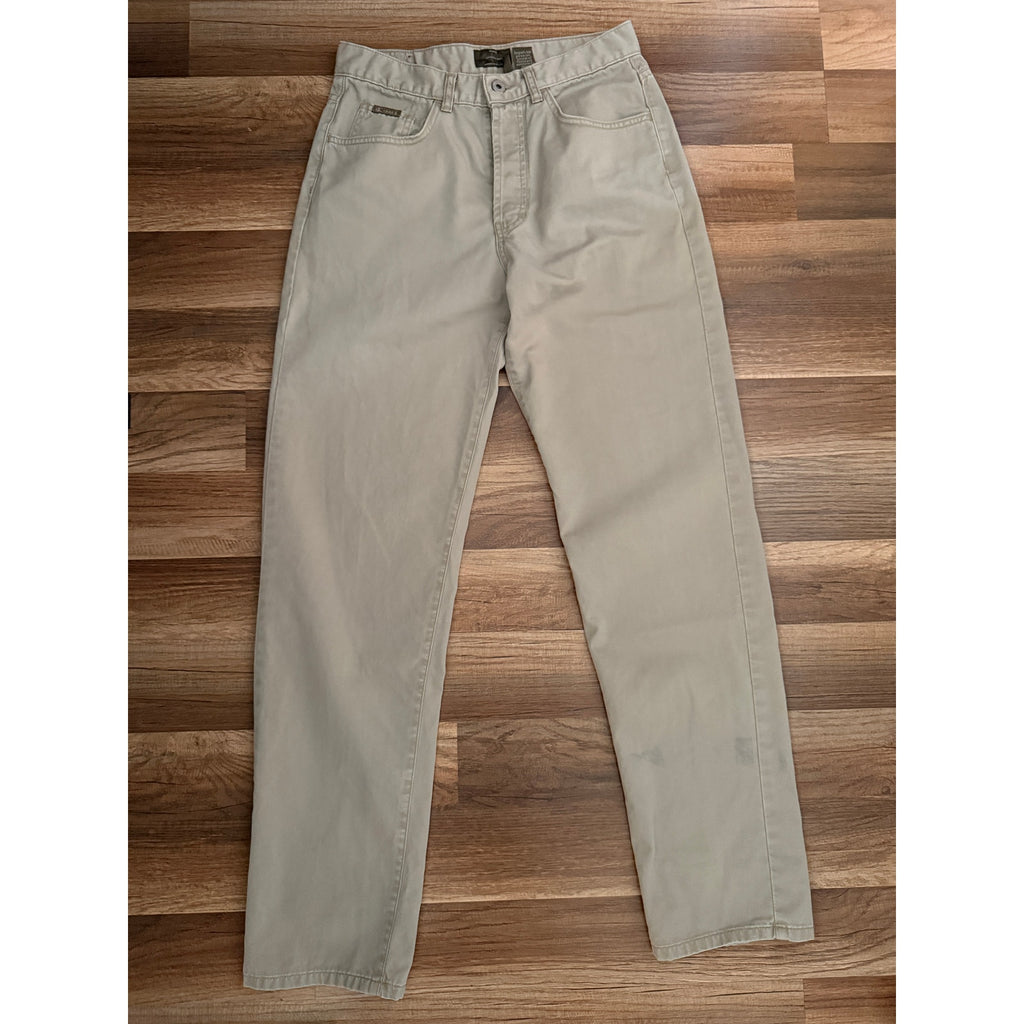 1990s Calvin Klein Khaki Pants | Straight Leg | 28"w