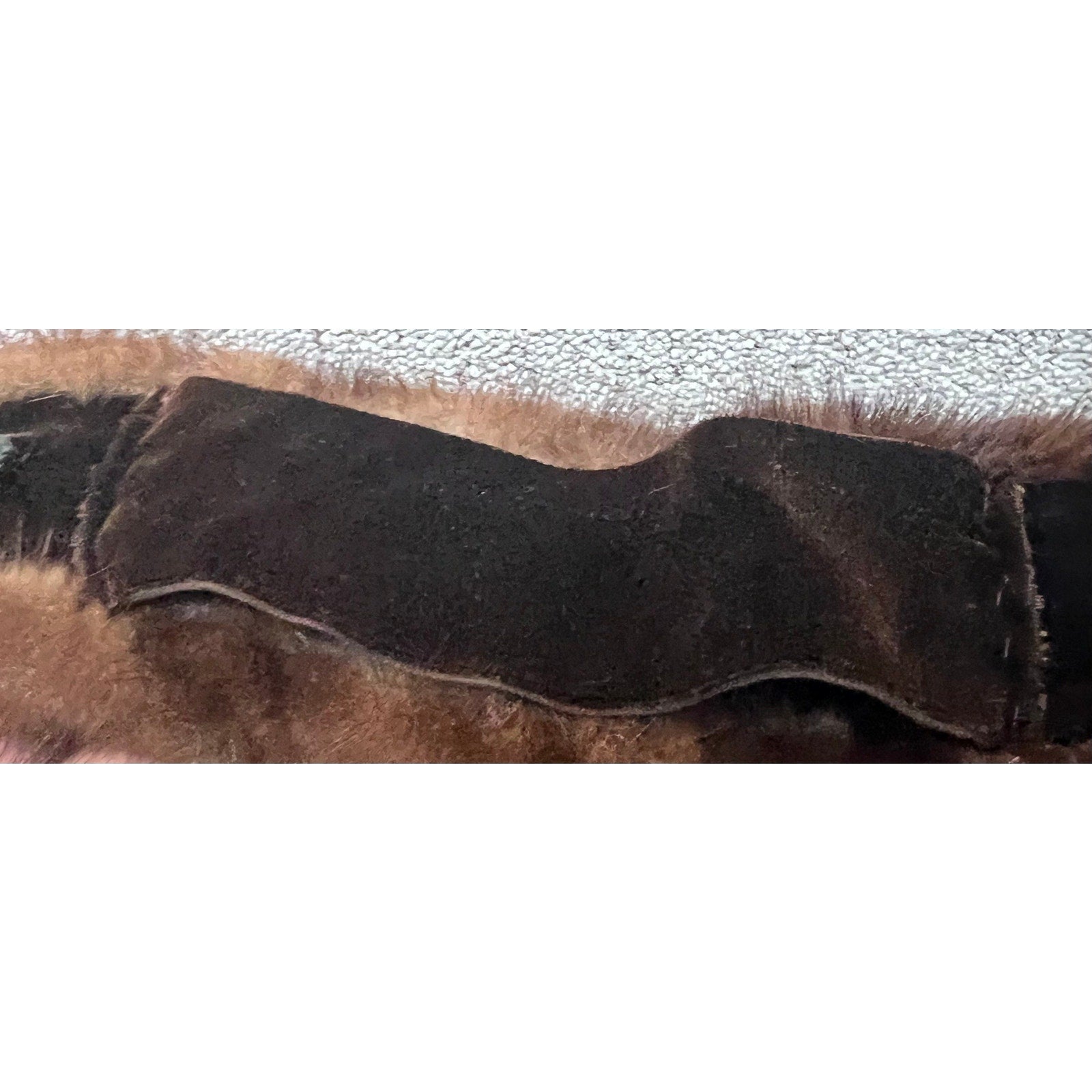 Vintage Brown Mink Collar Stole