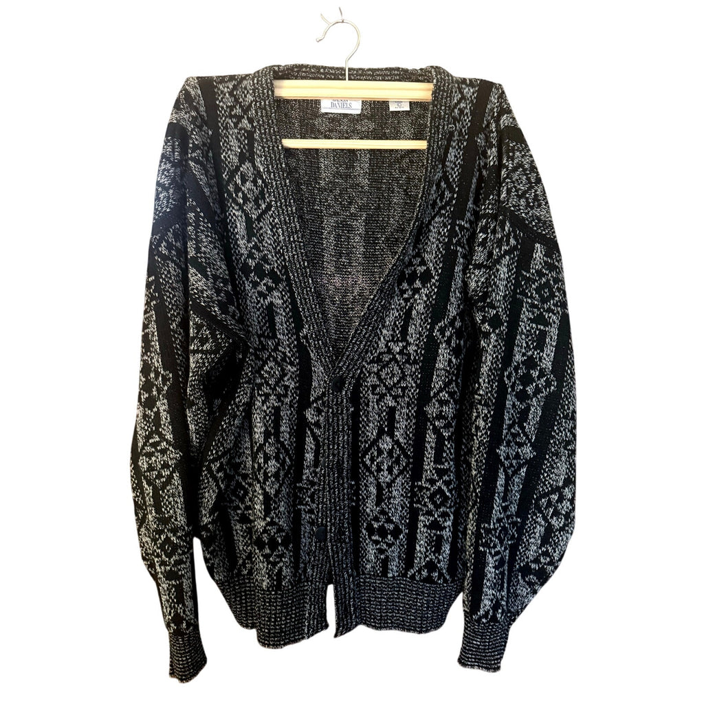 1980s Men’s Jason Daniels Cardigan | Large