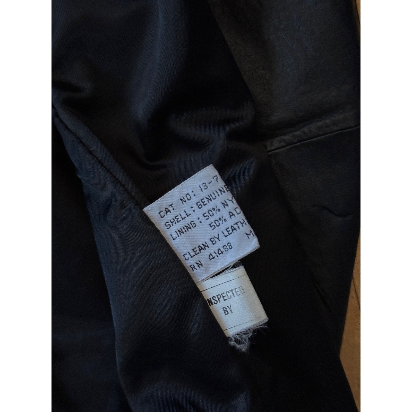 1980s Drop Sleeve Leather Smoking Jacket | Size Petite Medium