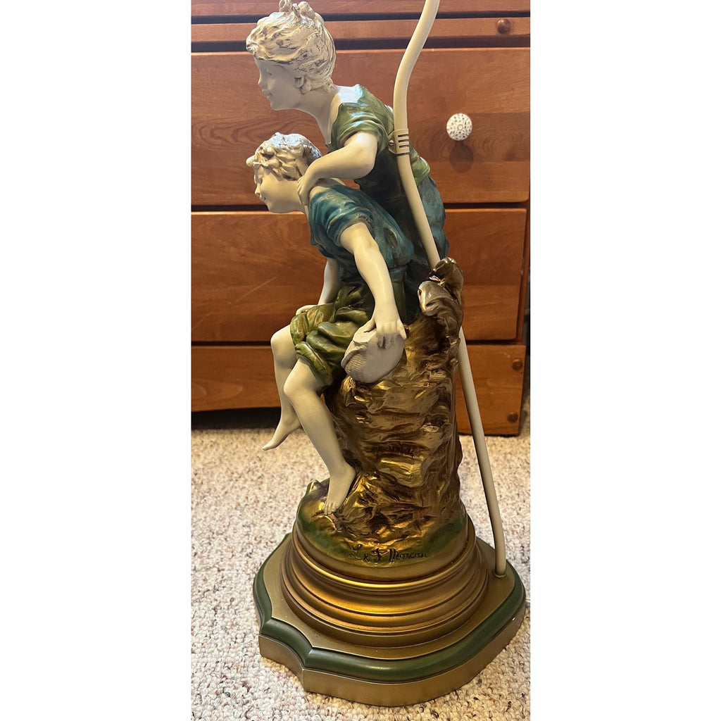 RARE Mid-Century L & F Moreau lamp