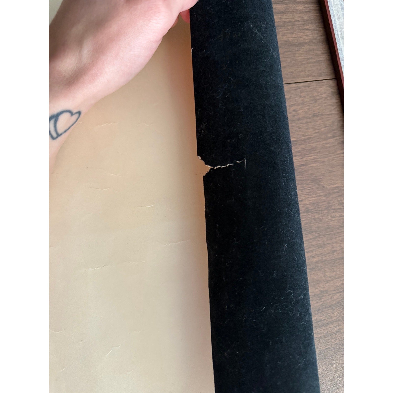 Original 1974 Pro Arts Erotica Blacklight Velvet Poster | Peace Lovers | 20" x 27"