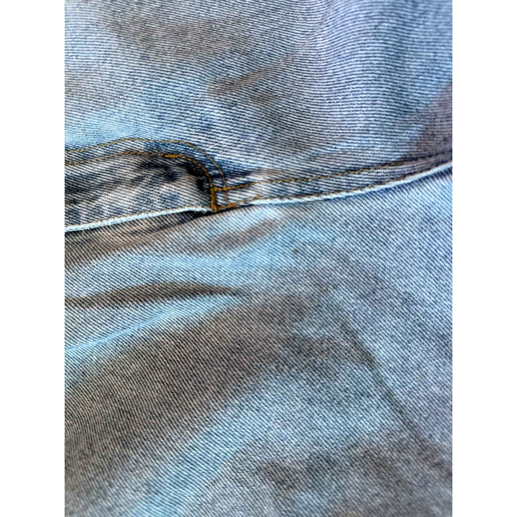 80s/90s Honors Light Wash High Waist Denim Shorts | 30W