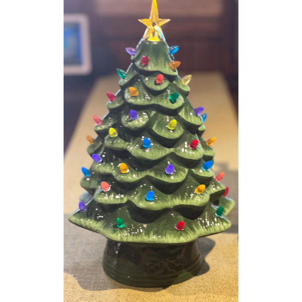 Vintage Mr. Christmas Ceramic Lighted Tree