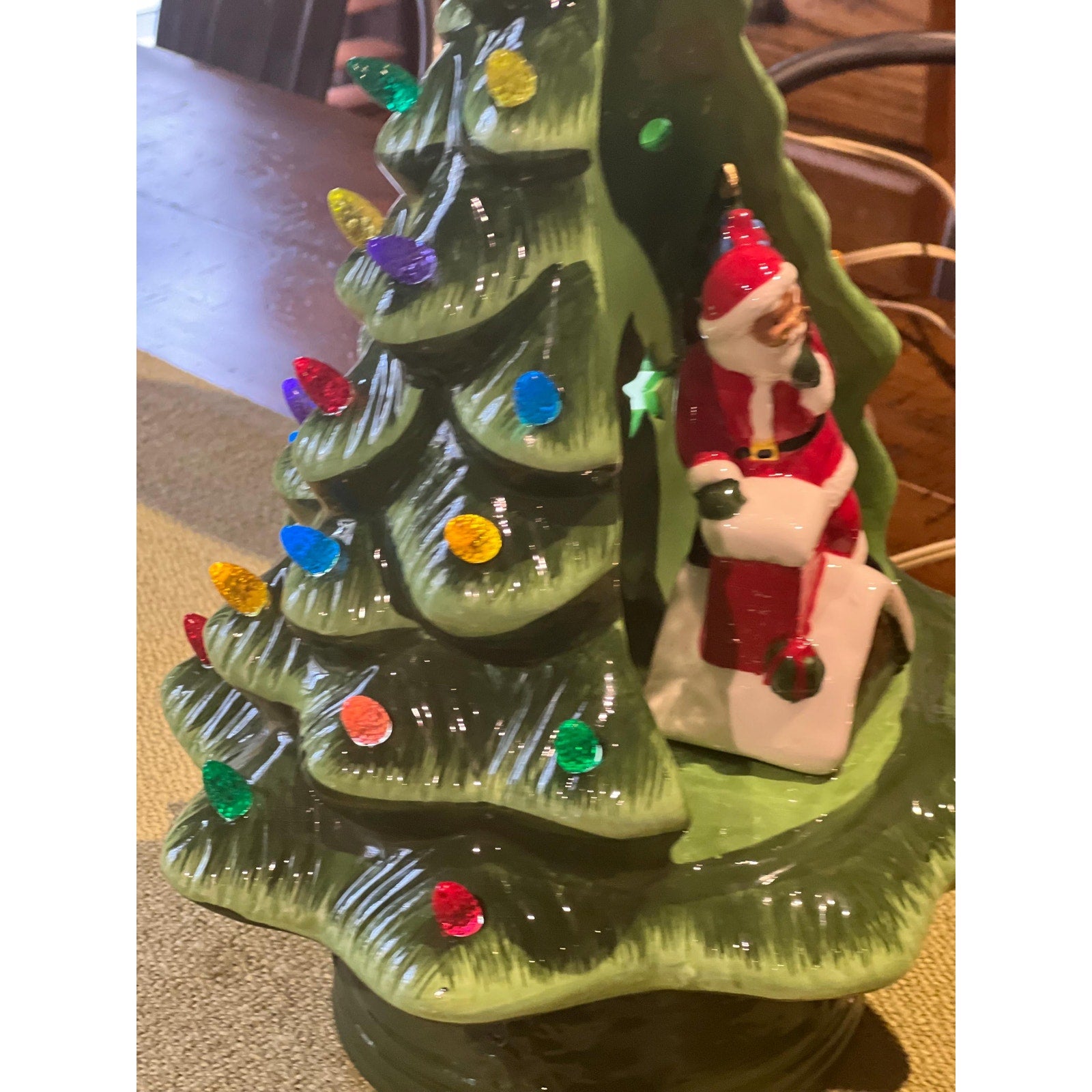 Vintage Mr. Christmas Ceramic Lighted Tree