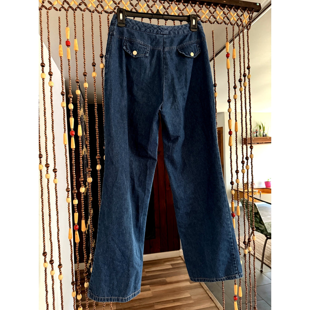 Vintage 80s Forenza Two Piece Denim Pants and Jacket Set